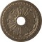 Ekena Millwork Raymond Ceiling Medallion (Fits Canopies up to 5 1/8"), 18 1/8"OD 3 5/8"ID x 1 1/8"P, Warm Silver CM18RAWSS - alternate 1